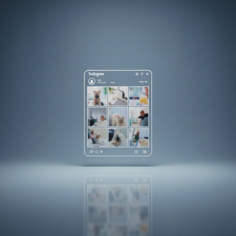 Statischer Instagram Feed Tierarzt